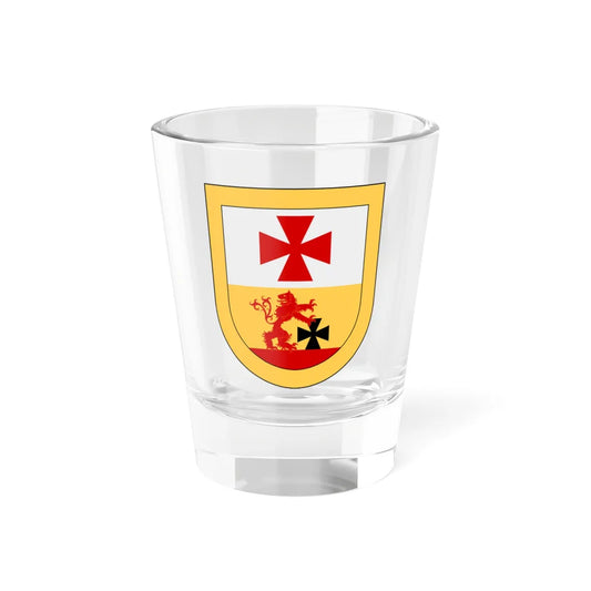 Svenska Frimurar Orden vapen (Sweden) (Coat of Arms) Shot Glass 1.5oz 1.5oz - Go Mug Yourself