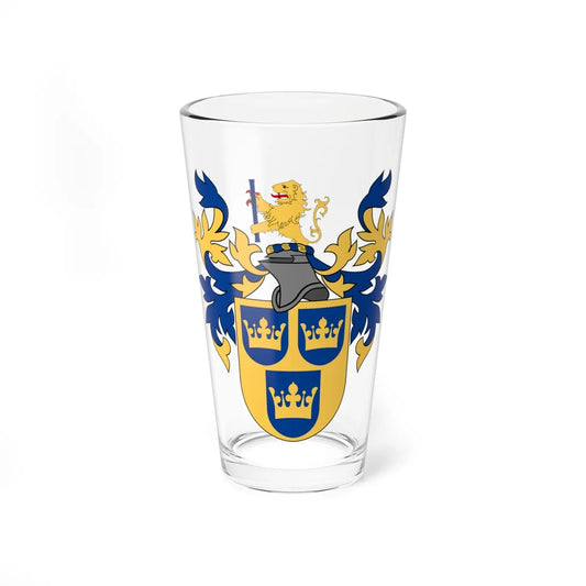 Svenska Heraldiska Föreningen vapen hela (Sweden) (Coat of Arms) Pint Glass 16oz 16oz - Go Mug Yourself