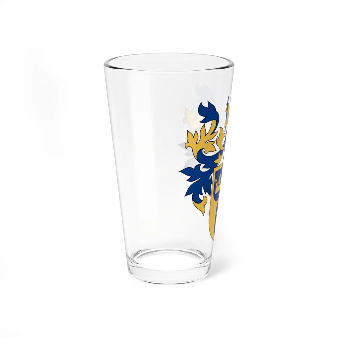 Svenska Heraldiska Föreningen vapen hela (Sweden) (Coat of Arms) Pint Glass 16oz - Go Mug Yourself