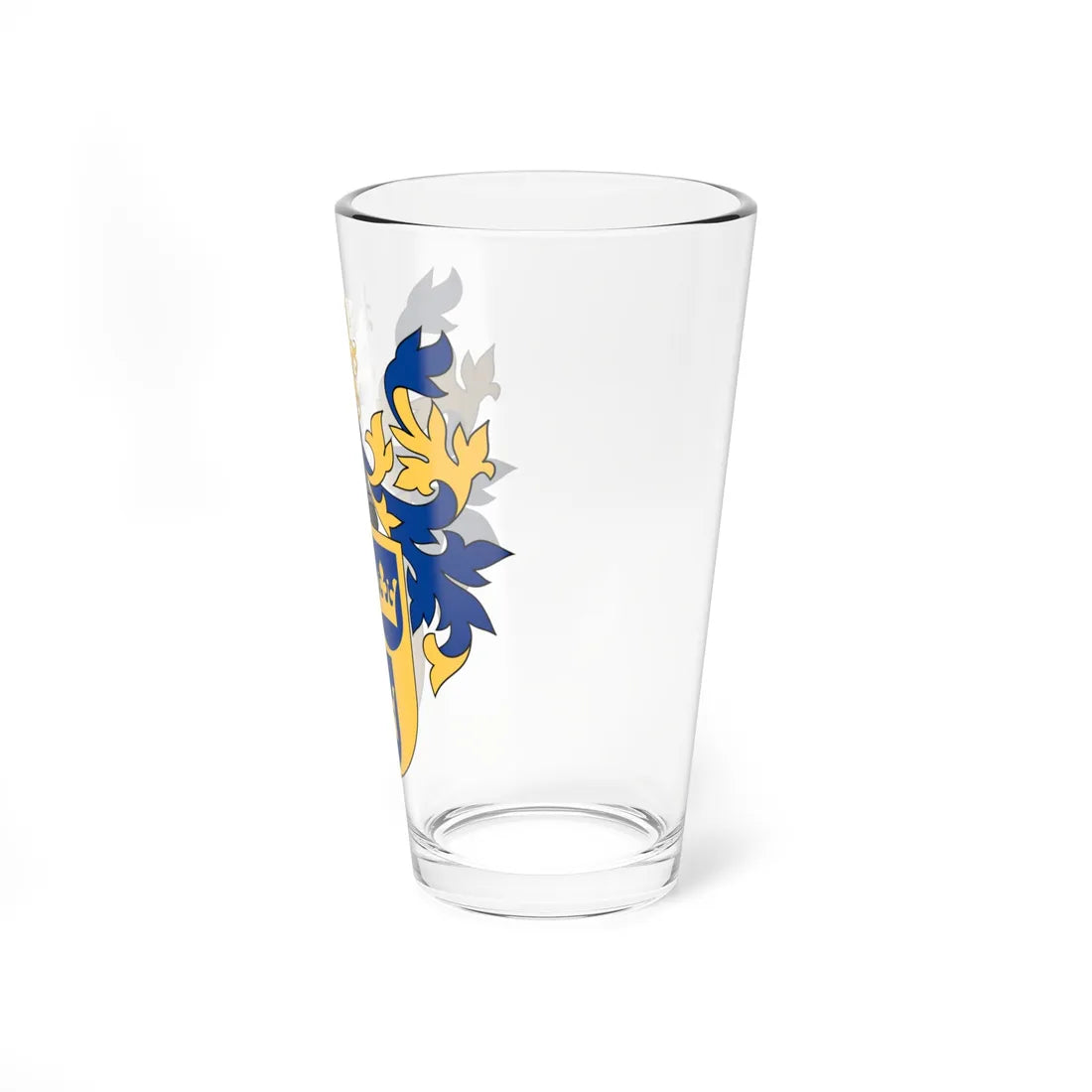 Svenska Heraldiska Föreningen vapen hela (Sweden) (Coat of Arms) Pint Glass 16oz - Go Mug Yourself