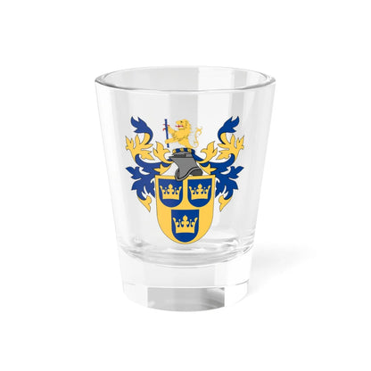 Svenska Heraldiska Föreningen vapen hela (Sweden) (Coat of Arms) Shot Glass 1.5oz 1.5oz - Go Mug Yourself