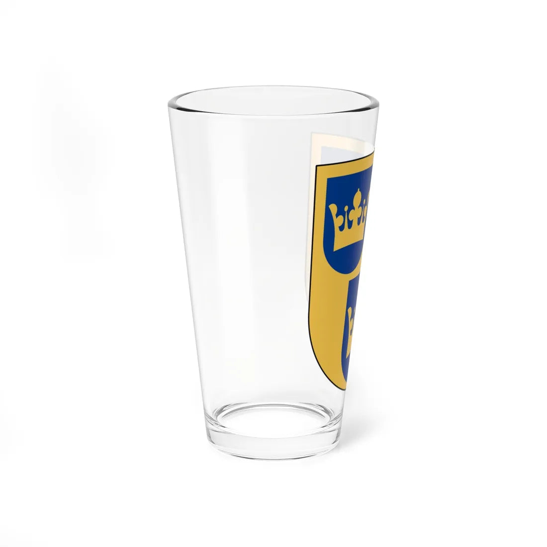 Svenska Heraldiska Föreningen vapen (Sweden) (Coat of Arms) Pint Glass 16oz - Go Mug Yourself