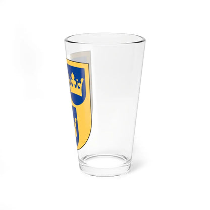 Svenska Heraldiska Föreningen vapen (Sweden) (Coat of Arms) Pint Glass 16oz - Go Mug Yourself