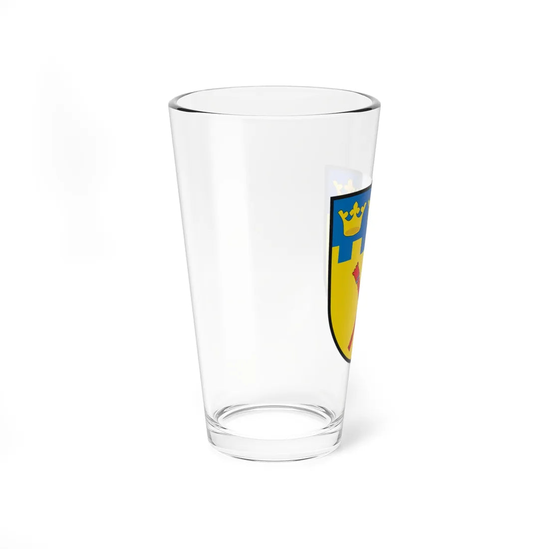 Svenska Kommunalheraldiska Institutet vapen (Sweden) (Coat of Arms) Pint Glass 16oz - Go Mug Yourself