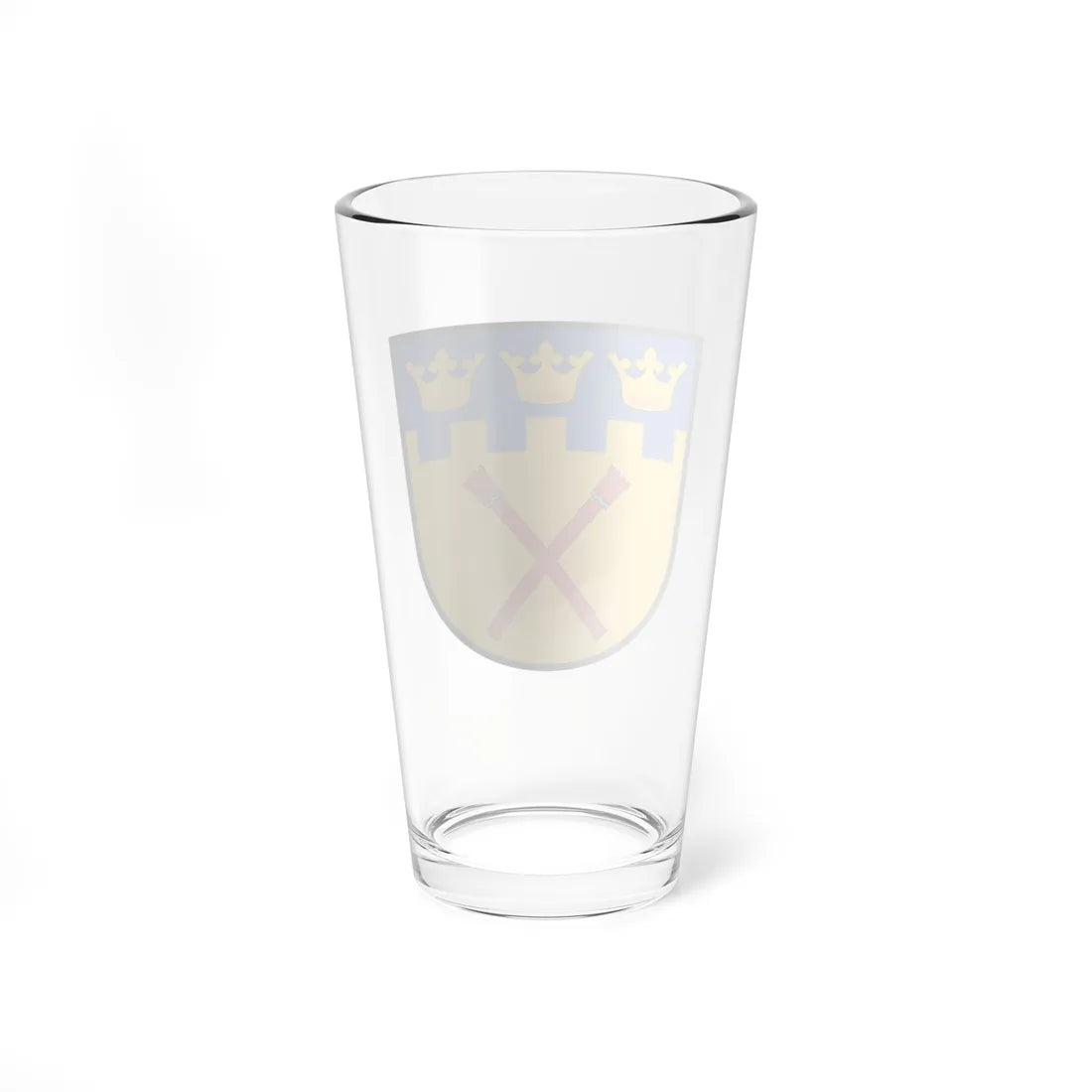 Svenska Kommunalheraldiska Institutet vapen (Sweden) (Coat of Arms) Pint Glass 16oz - Go Mug Yourself