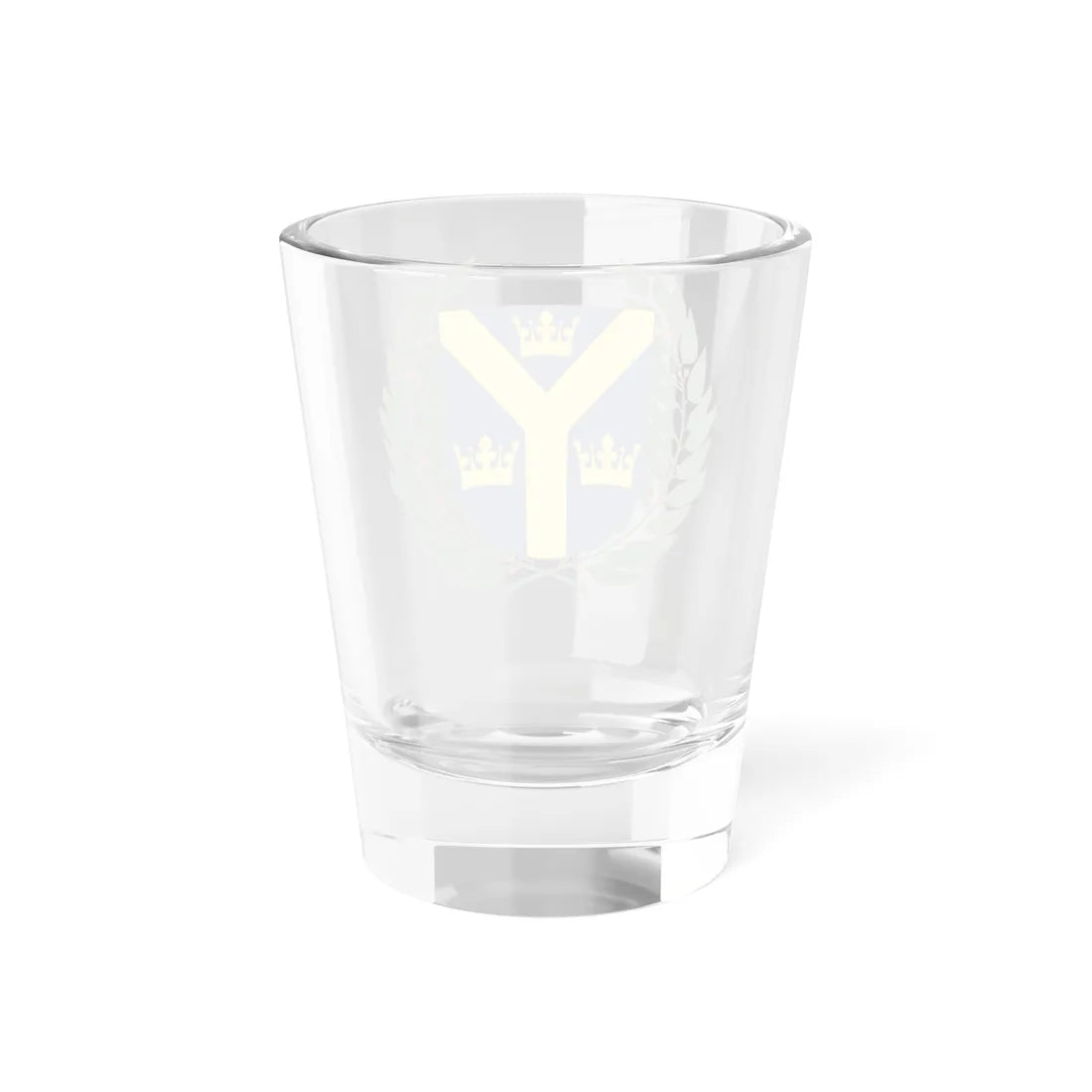 Svenska Nationalkommittén för Genealogi och Heraldik vapen (Sweden) (Coat of Arms) Shot Glass 1.5oz - Go Mug Yourself