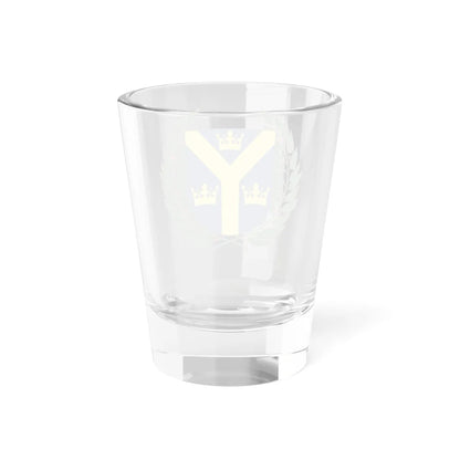 Svenska Nationalkommittén för Genealogi och Heraldik vapen (Sweden) (Coat of Arms) Shot Glass 1.5oz - Go Mug Yourself