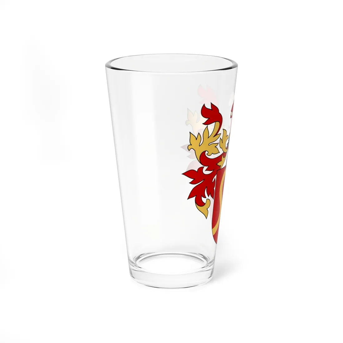 Svenska släktkalendern vapen (Sweden) (Coat of Arms) Pint Glass 16oz - Go Mug Yourself