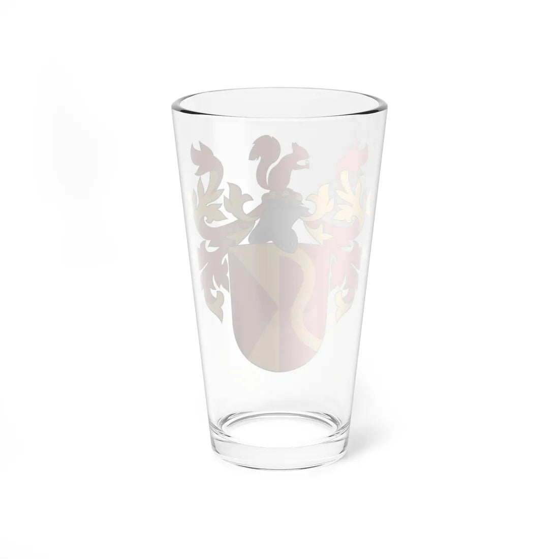 Svenska släktkalendern vapen (Sweden) (Coat of Arms) Pint Glass 16oz - Go Mug Yourself