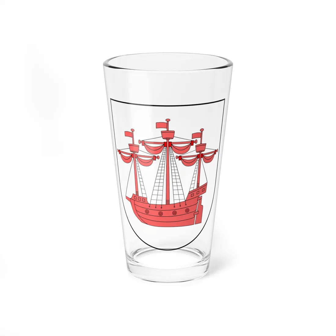 Sventosiosherbas (Lithuania) (Coat of Arms) Pint Glass 16oz 16oz - Go Mug Yourself