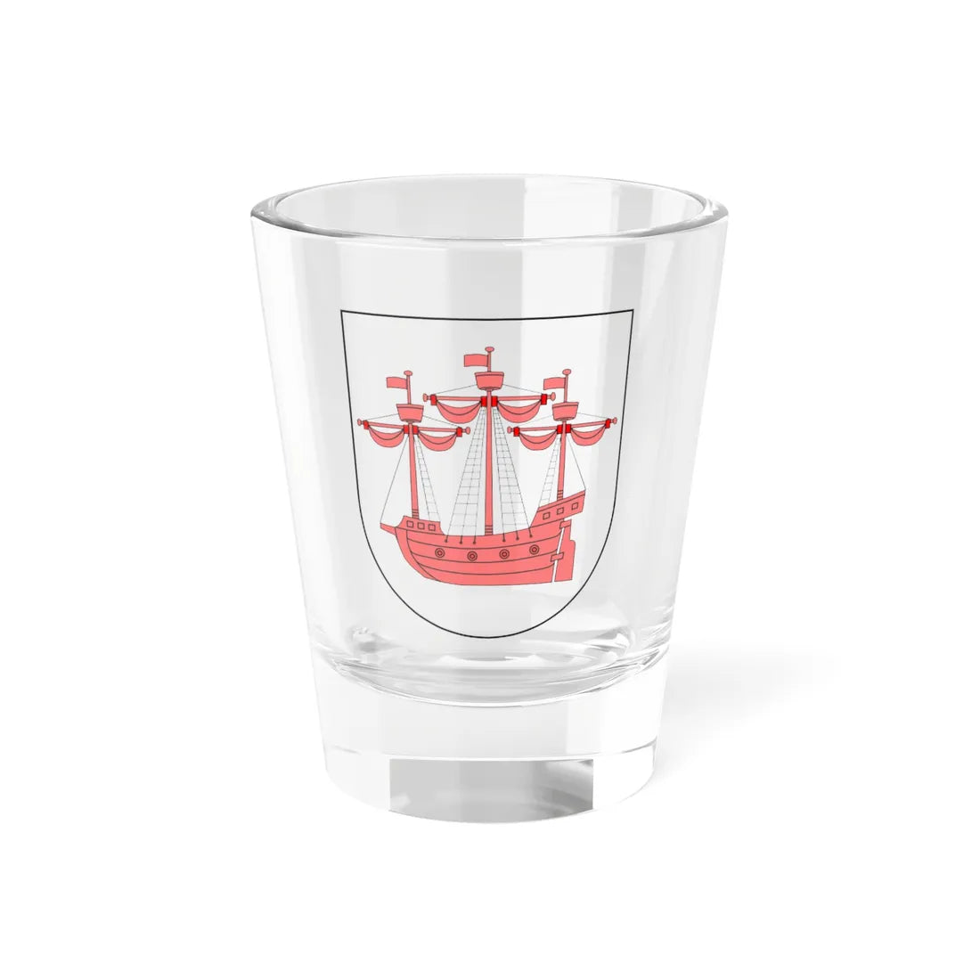 Sventosiosherbas (Lithuania) (Coat of Arms) Shot Glass 1.5oz 1.5oz - Go Mug Yourself