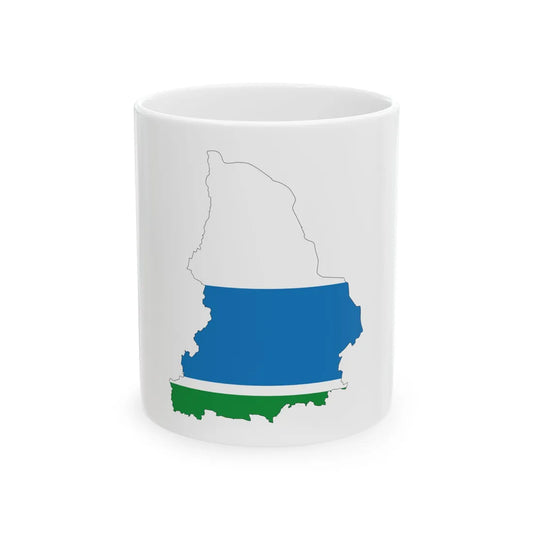 Sverdl-obl-geo-stub (Russia) White Coffee Mug 11oz - Go Mug Yourself