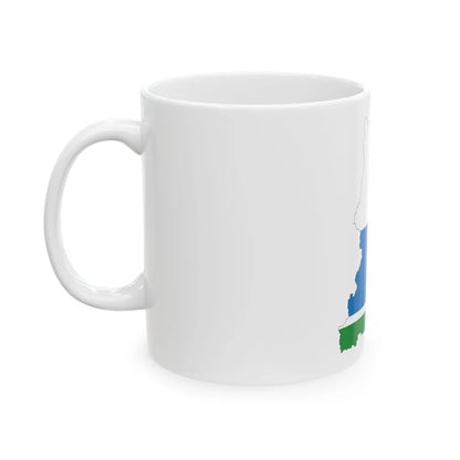 Sverdl-obl-geo-stub (Russia) White Coffee Mug - Go Mug Yourself