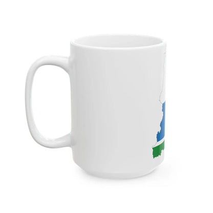 Sverdl-obl-geo-stub (Russia) White Coffee Mug - Go Mug Yourself