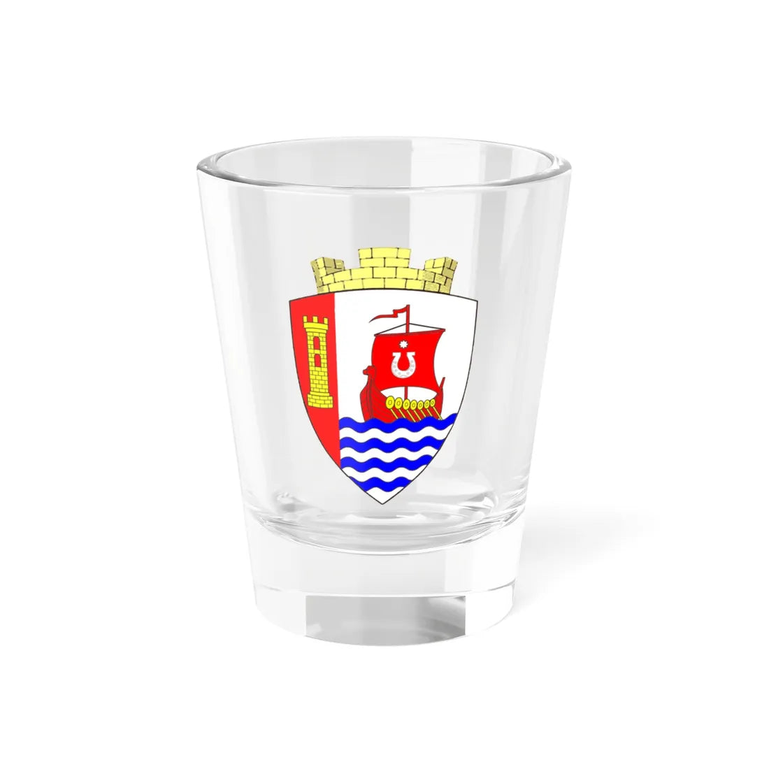 Sverdlovmogerb (Russia) (Coat of Arms) Shot Glass 1.5oz 1.5oz - Go Mug Yourself