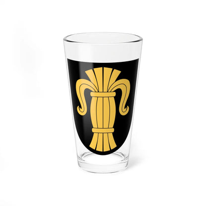 Sveriges nationella förbund vapen (Sweden) (Coat of Arms) Pint Glass 16oz 16oz - Go Mug Yourself