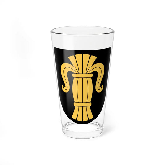 Sveriges nationella förbund vapen (Sweden) (Coat of Arms) Pint Glass 16oz 16oz - Go Mug Yourself