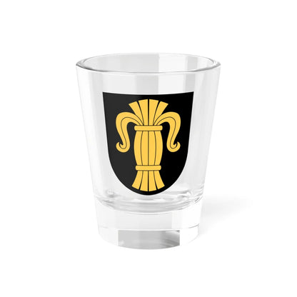 Sveriges nationella förbund vapen (Sweden) (Coat of Arms) Shot Glass 1.5oz 1.5oz - Go Mug Yourself