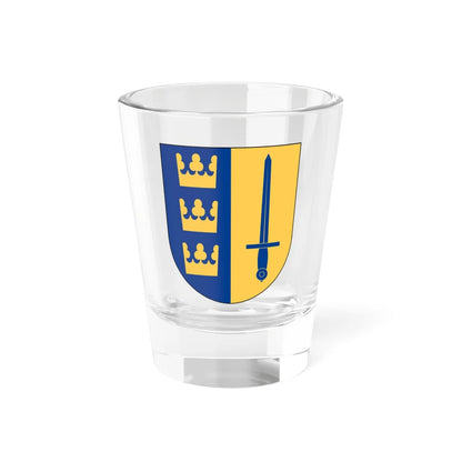 SVEROF vapen (Sweden) (Coat of Arms) Shot Glass 1.5oz 1.5oz - Go Mug Yourself
