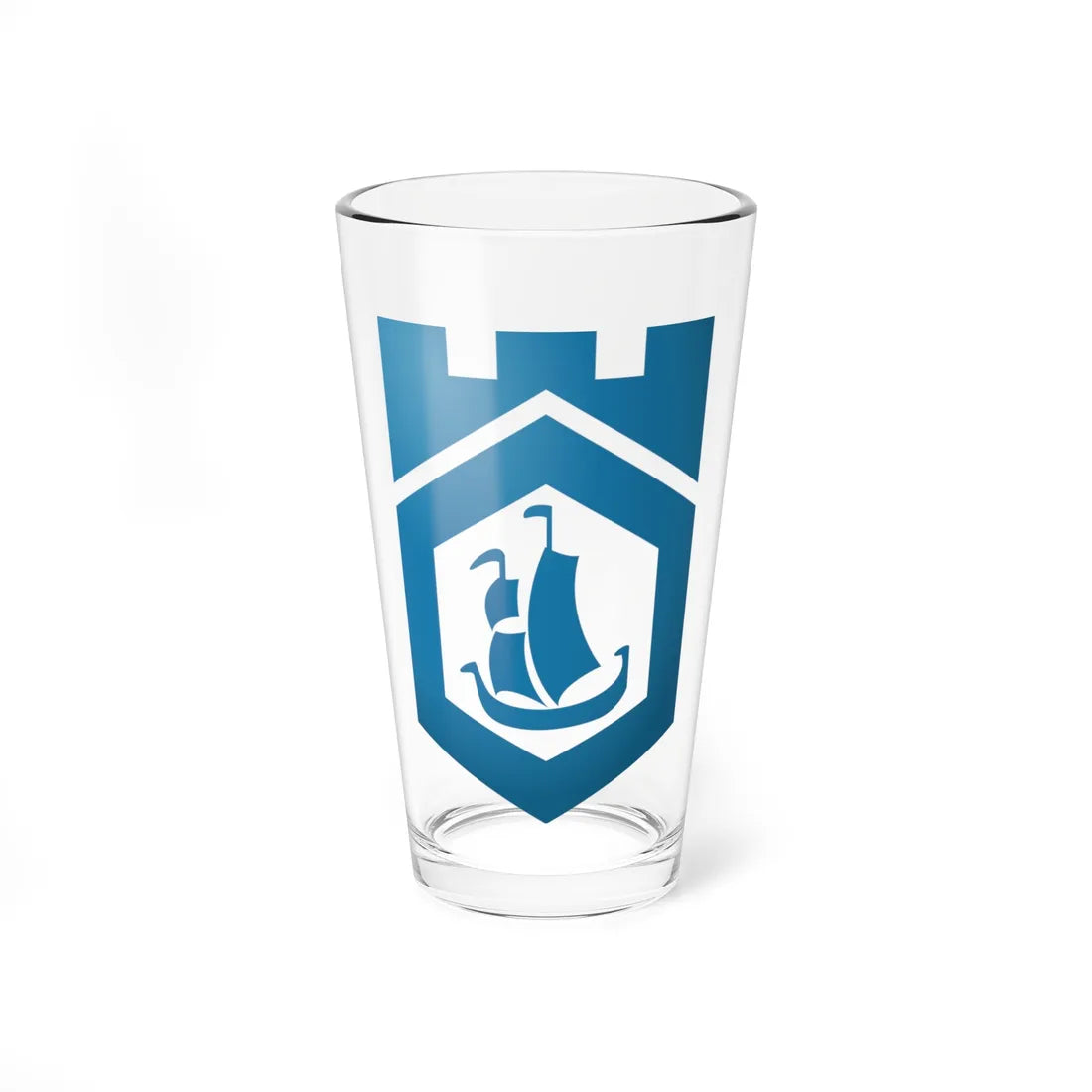 Svishtov-coat-of-arms (Bulgaria) (Coat of Arms) Pint Glass 16oz 16oz - Go Mug Yourself