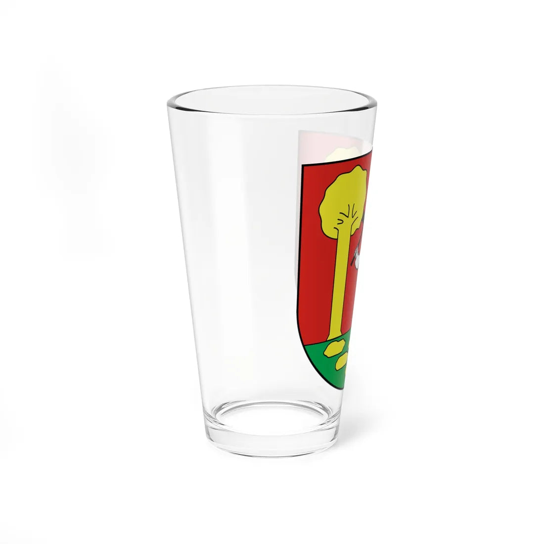 SVK Obec Abrahamovce COA (Slovakia) (Coat of Arms) Pint Glass 16oz - Go Mug Yourself