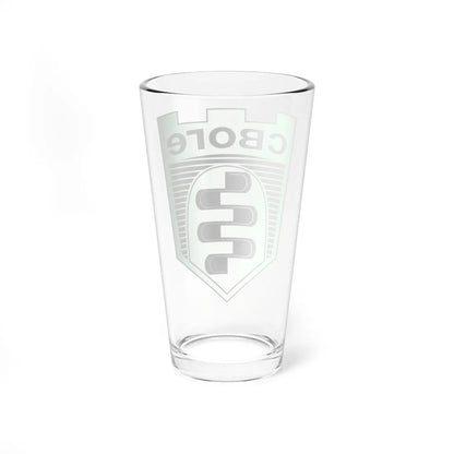 Svoge gerb green modern (Bulgaria) (Coat of Arms) Pint Glass 16oz - Go Mug Yourself