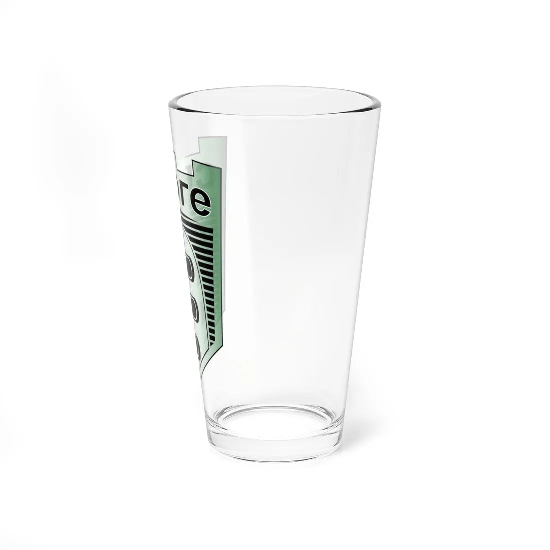 Svoge gerb green modern (Bulgaria) (Coat of Arms) Pint Glass 16oz - Go Mug Yourself