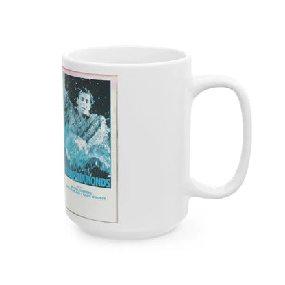 SWAMP DIAMONDS (VHS COVER) - White Coffee Mug - Go Mug Yourself