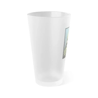 SWAMP THING (FRENCH) 1982 Movie Poster - Frosted Pint Glass 16oz - Go Mug Yourself