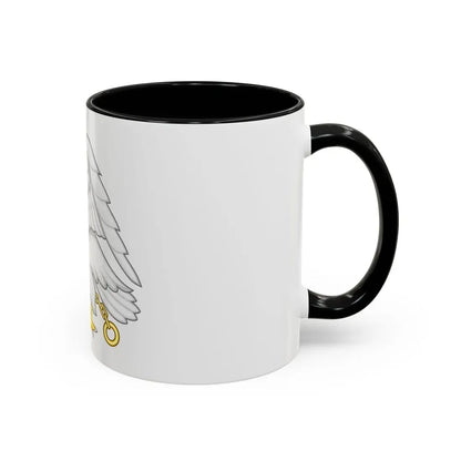 Swan Badge of Henry IV & V - Accent Coffee Mug - Go Mug Yourself