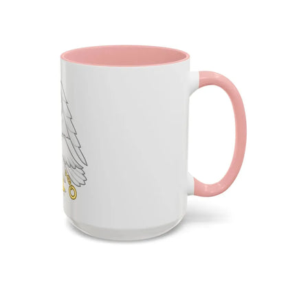 Swan Badge of Henry IV & V - Accent Coffee Mug - Go Mug Yourself