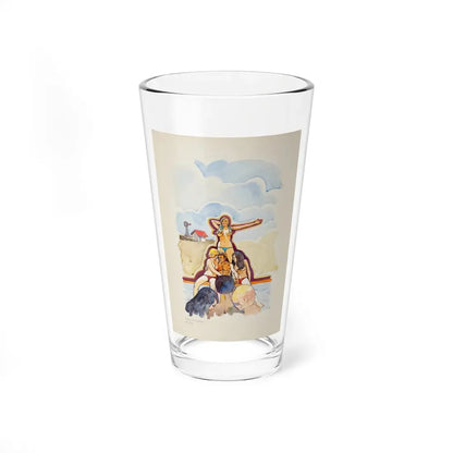 Swap Smorgasbord, paperback cover (Greenleaf Classics, Candid Reader) - Pint Glass 16oz 16oz - Go Mug Yourself