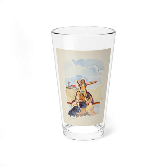 Swap Smorgasbord, paperback cover (Greenleaf Classics, Candid Reader) - Pint Glass 16oz 16oz - Go Mug Yourself