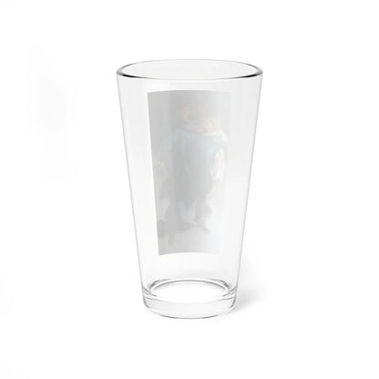 Swashbuckler Carrying Woman, The Saturday Evening Post interior illustration (Magazine Illustration) Pint Glass 16oz - Go Mug Yourself