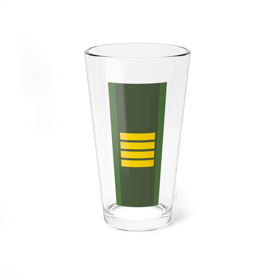 SWE flaggkorpral (Sweden) (Military Rank) Pint Glass 16oz 16oz - Go Mug Yourself