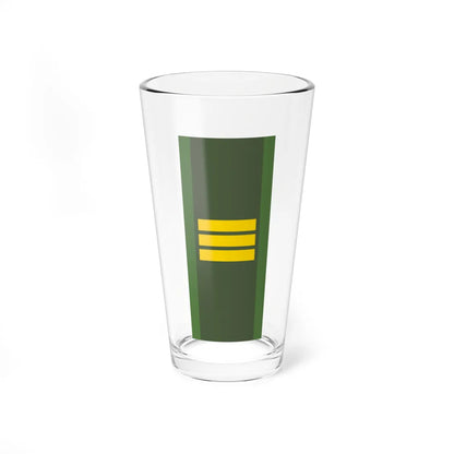 SWE flaggkorpral2 (Sweden) (Military Rank) Pint Glass 16oz 16oz - Go Mug Yourself