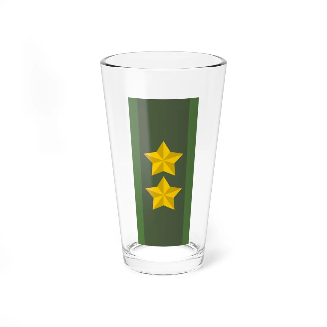 SWE Generalmajor (Sweden) (Military Rank) Pint Glass 16oz 16oz - Go Mug Yourself