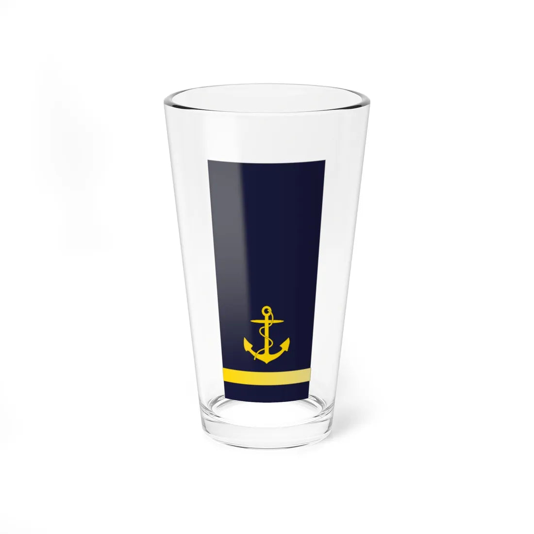 SWE Navy 1Stripes (Sweden) (Military Rank) Pint Glass 16oz 16oz - Go Mug Yourself