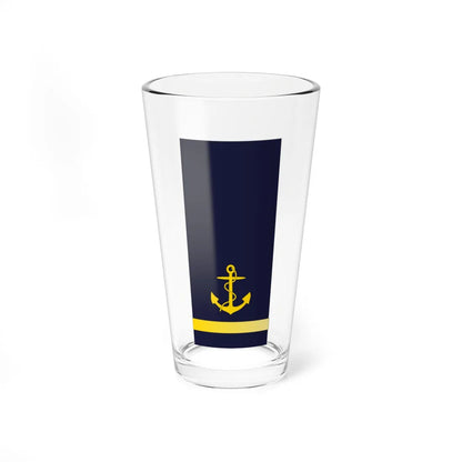 SWE Navy 1Stripes (Sweden) (Military Rank) Pint Glass 16oz 16oz - Go Mug Yourself