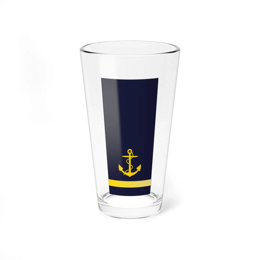 SWE Navy 1Stripes (Sweden) (Military Rank) Pint Glass 16oz 16oz - Go Mug Yourself