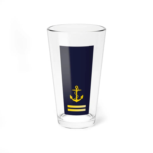 SWE Navy 2bar (Sweden) (Military Rank) Pint Glass 16oz 16oz - Go Mug Yourself