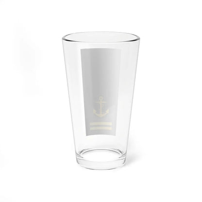 SWE Navy 2bar (Sweden) (Military Rank) Pint Glass 16oz - Go Mug Yourself