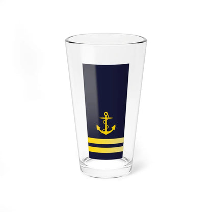 SWE Navy 2Stripes (Sweden) (Military Rank) Pint Glass 16oz 16oz - Go Mug Yourself