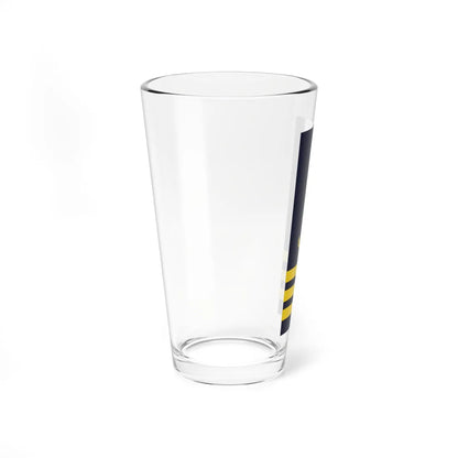 SWE Navy 3Stripes (Sweden) (Military Rank) Pint Glass 16oz - Go Mug Yourself