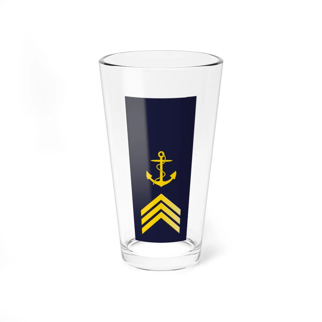 SWE Navy 3UpArrow (Sweden) (Military Rank) Pint Glass 16oz 16oz - Go Mug Yourself