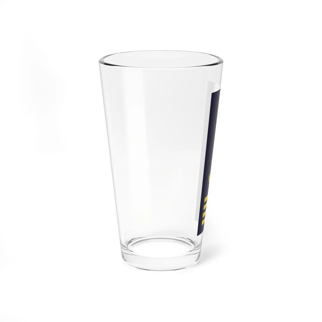 SWE Navy 4bar (Sweden) (Military Rank) Pint Glass 16oz - Go Mug Yourself