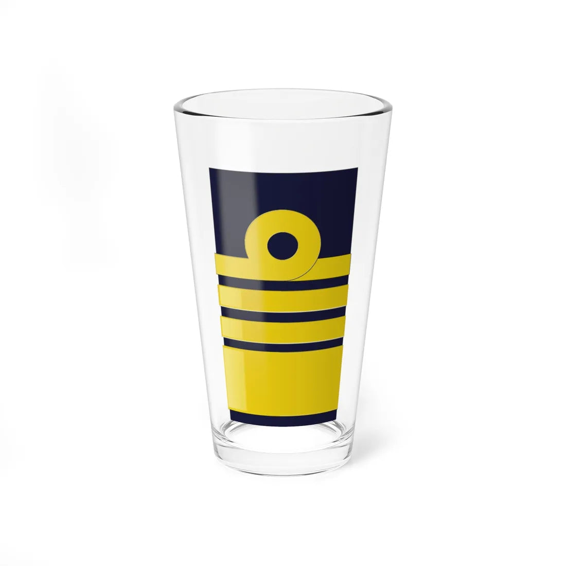 SWE NavyOF9 (Sweden) (Military Rank) Pint Glass 16oz 16oz - Go Mug Yourself