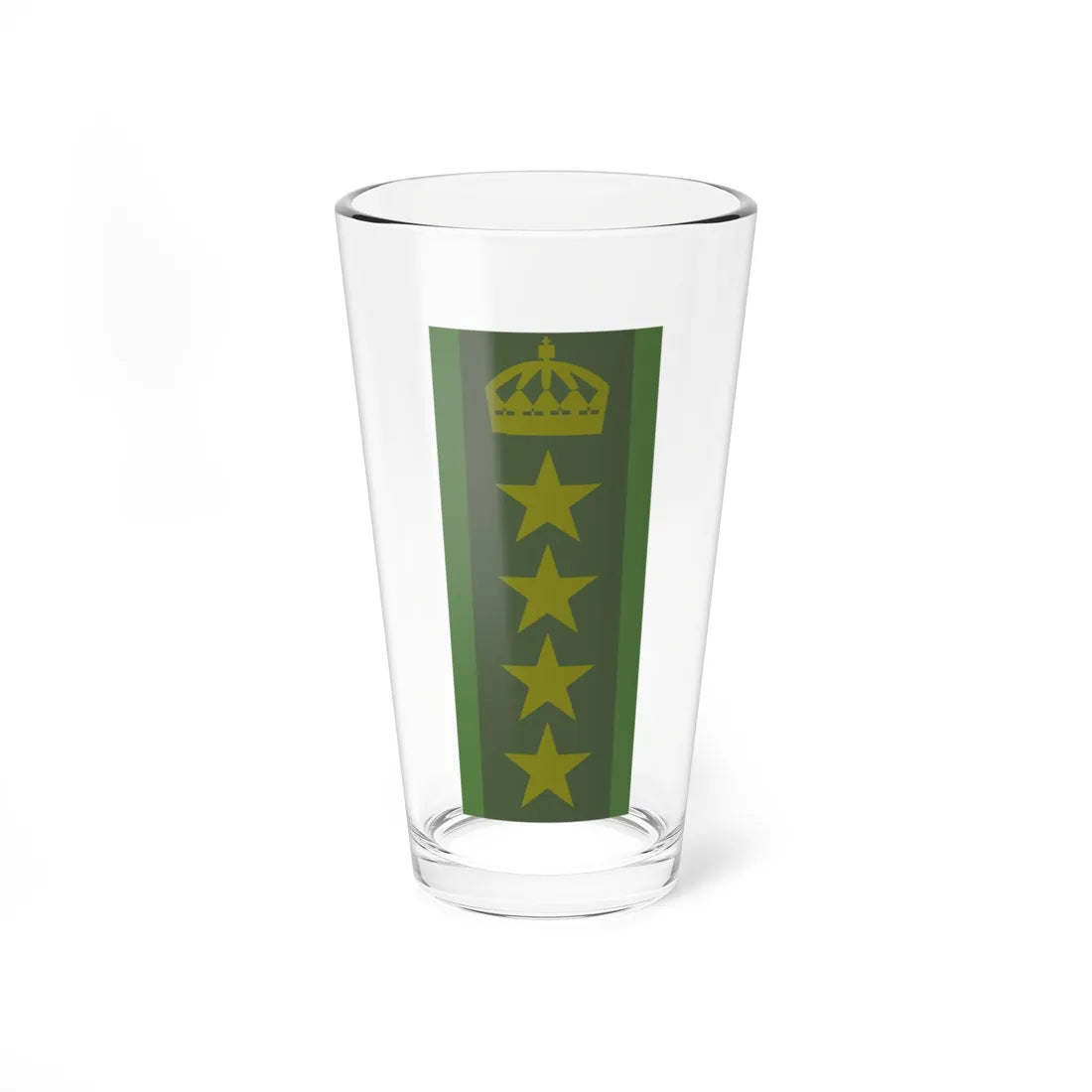 SWE överste1 (Sweden) (Military Rank) Pint Glass 16oz 16oz - Go Mug Yourself