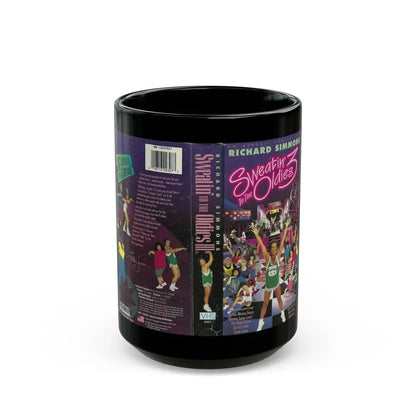 SWEATIN TO THE OLDIES 3 (VHS COVER) - Black Coffee Mug 15oz - Go Mug Yourself