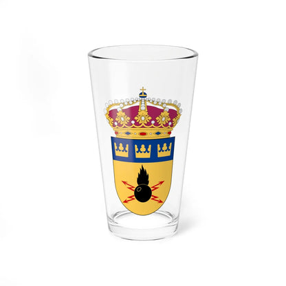SWEDEC vapen (Sweden) (Coat of Arms) Pint Glass 16oz 16oz - Go Mug Yourself